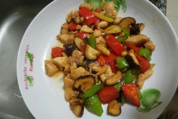 香菇鸡肉盖浇米线的做法图解5