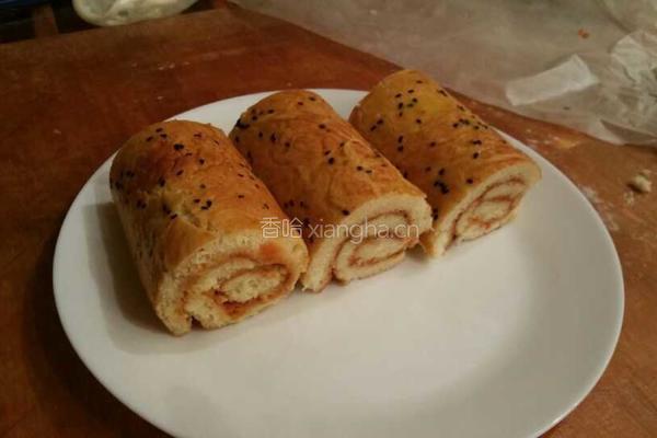 自制肉松卷的做法图解4