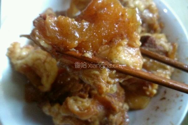 红烧牛膝骨的做法图解4