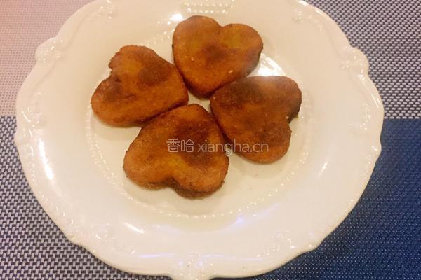南瓜紫薯糯米饼的做法图解4