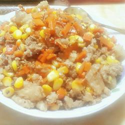 肉沫炒双甜的做法[图]
