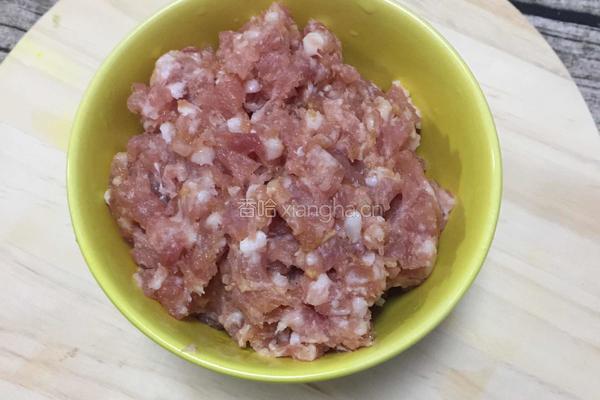萝卜丝肉丸的做法图解4