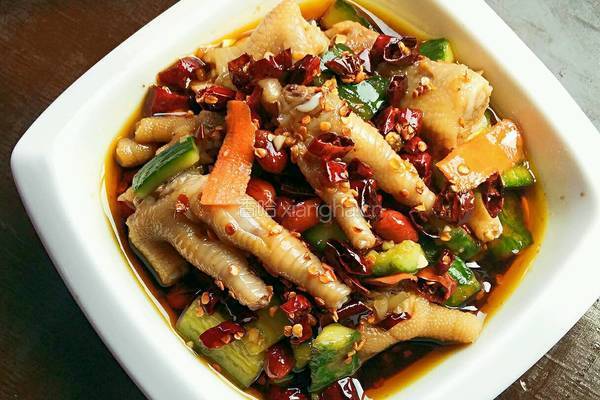 凉拌香辣鸡爪的做法图解10