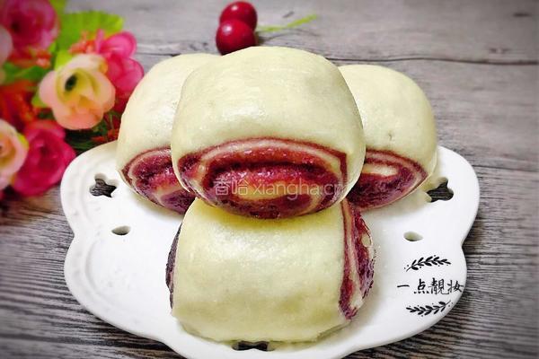 双色小馒头的做法图解15