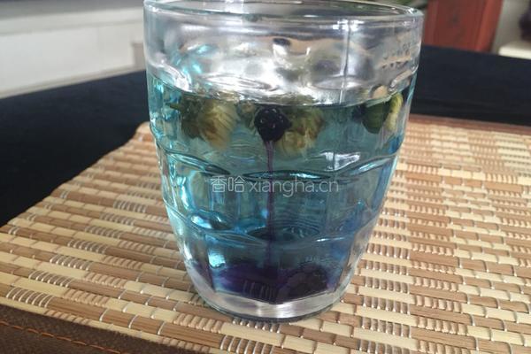 黑枸杞胎菊茶的做法图解4