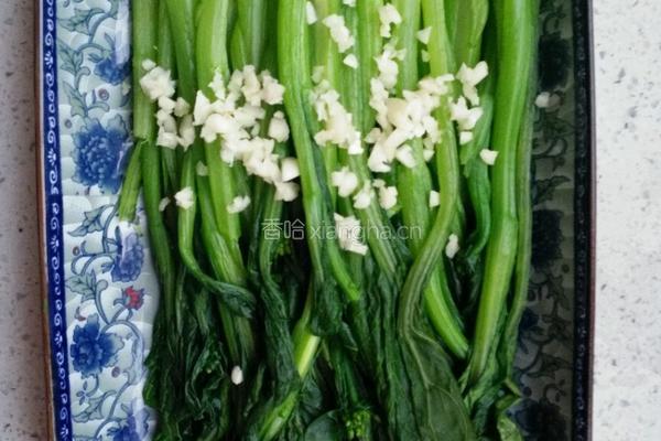 白灼菜心的做法图解7