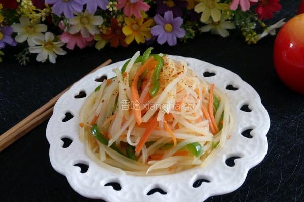 酸辣三丝的做法图解6
