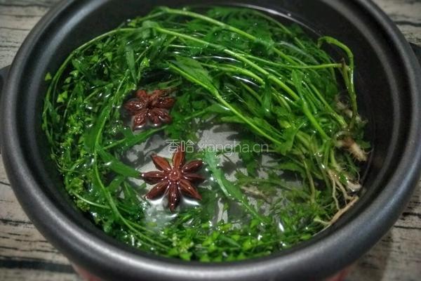 荠菜花煮鸡蛋的做法图解12