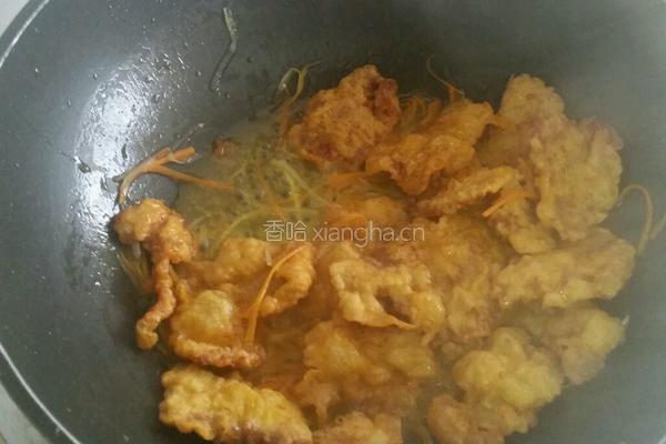 锅包肉的做法图解11
