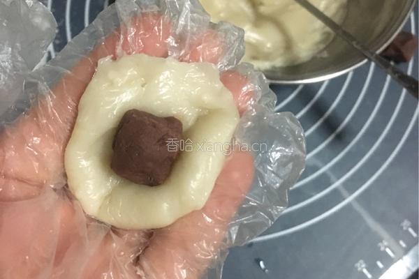 豆沙馅糯米糍的做法图解4