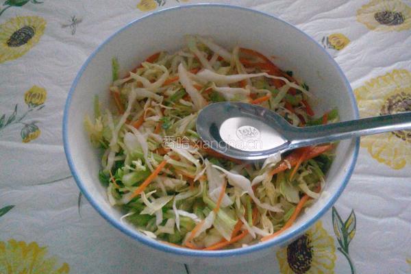 油拌咸菜的做法图解6