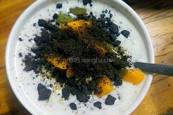 芒果奥利奥酸奶的做法图解10