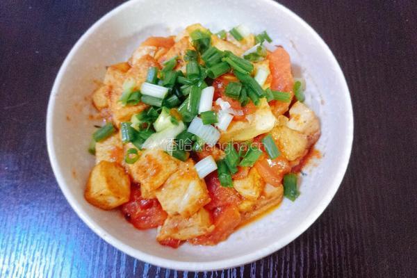 茄汁豆腐的做法图解5