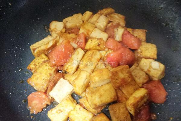 茄汁豆腐的做法图解4