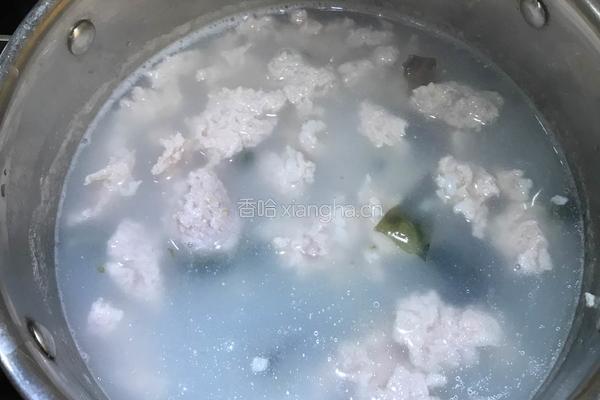 皮蛋肉末粥的做法图解8