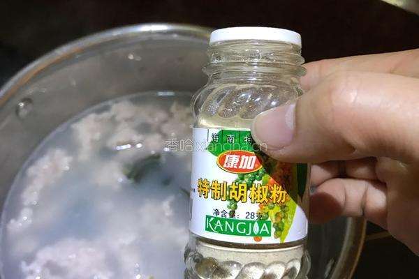 皮蛋肉末粥的做法图解9