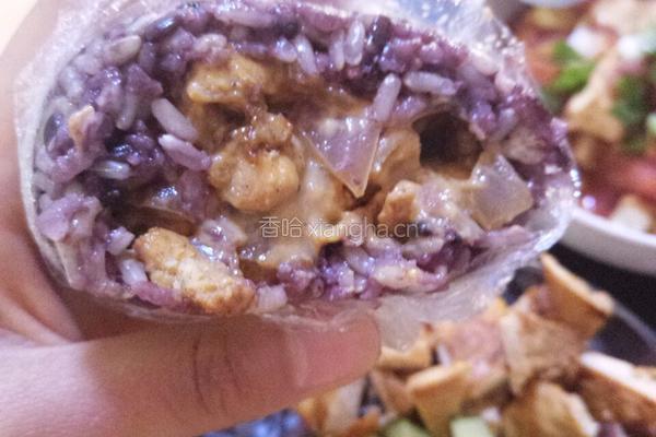 芝士流浆鸡肉饭团的做法图解10