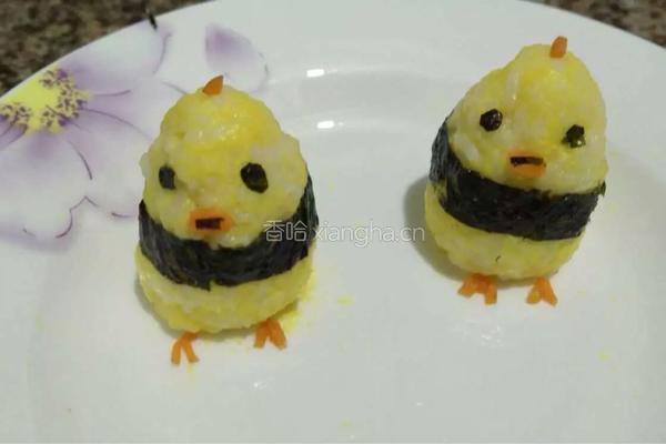 小鸡饭团的做法图解7