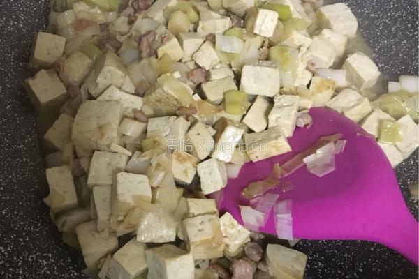 肉末葱花豆腐的做法图解10