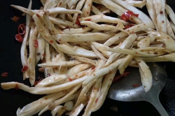 手撕鸡腿菇的做法图解3