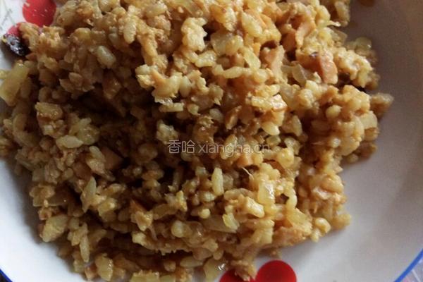豆瓣酱鸡蛋炒米饭的做法图解5