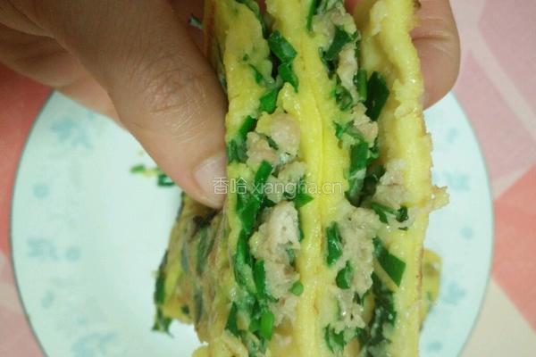 韭菜饼的做法图解11