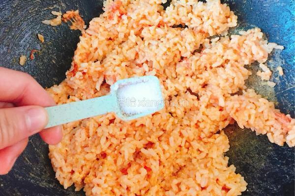 夕阳炒饭的做法图解13