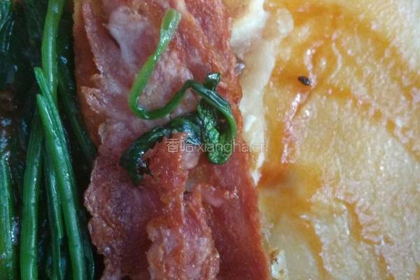 培根蔬菜煎饼的做法图解12