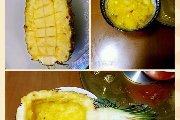 凤梨饭的做法图解1