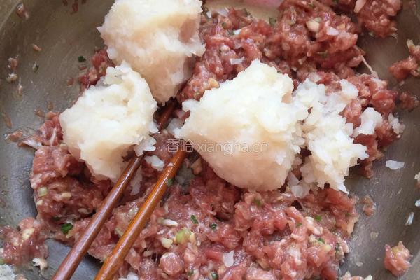 牛肉萝卜馅儿的做法图解4