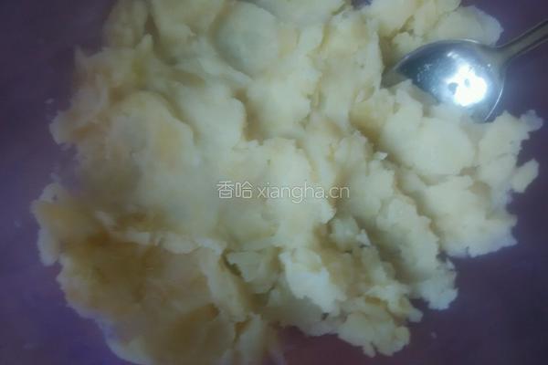 蓝莓土豆泥的做法图解4