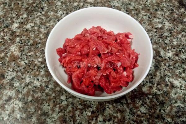 西芹牛肉丝的做法图解3