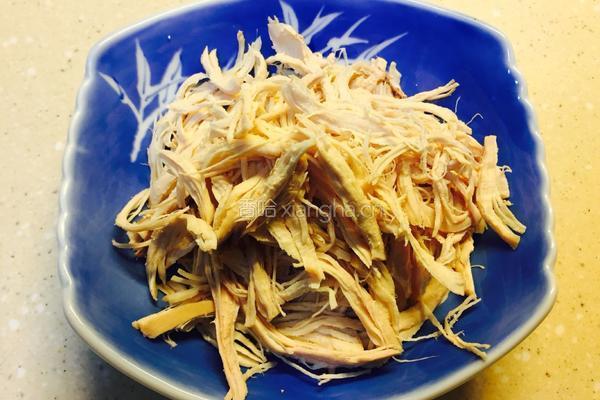 上汤鸡丝奶白菜的做法图解10