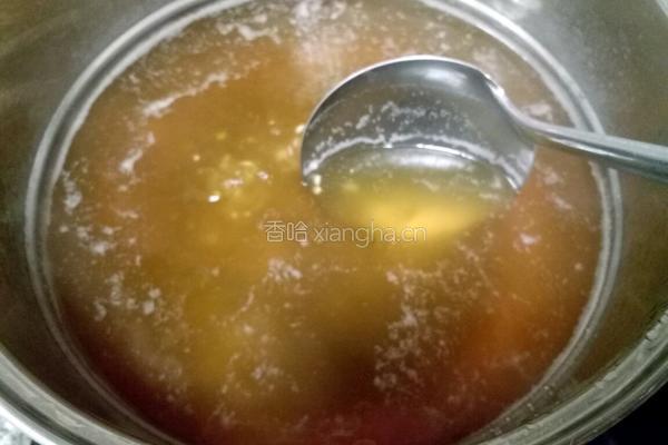 绿豆粥的做法图解3