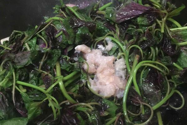 上汤咸蛋苋菜的做法图解6