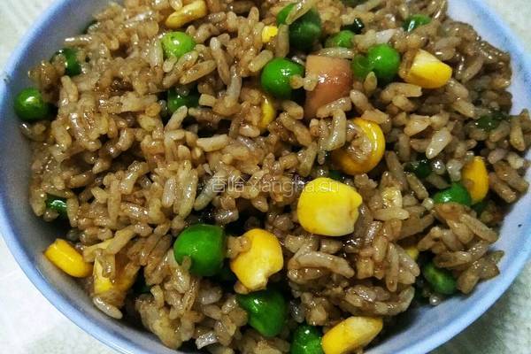 酱油炒饭的做法图解9