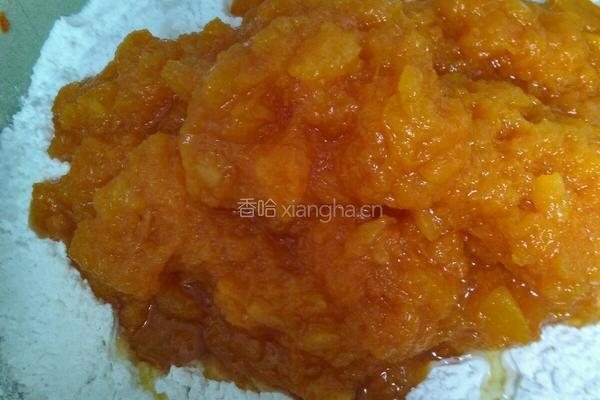 炸南瓜饼的做法图解4