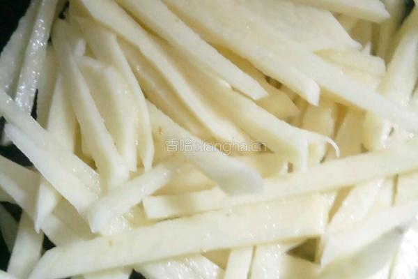 土豆丝炒肉的做法图解6