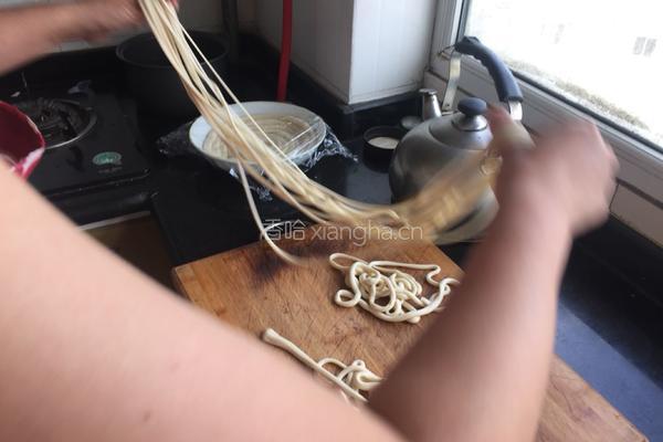 豇豆茄子拌面的做法图解14