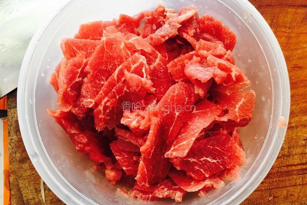 孜然牛肉的做法图解3