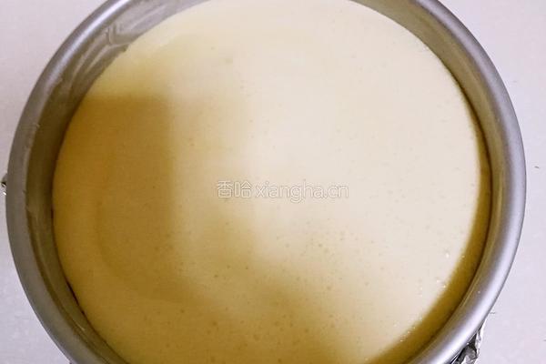 轻芝士蛋糕（8寸）的做法图解10