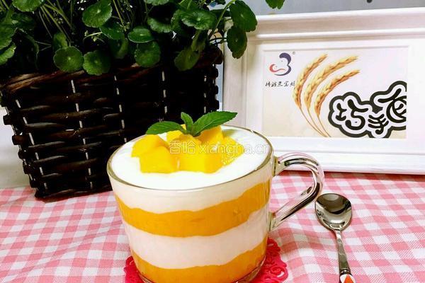 芒果酸奶杯的做法图解6