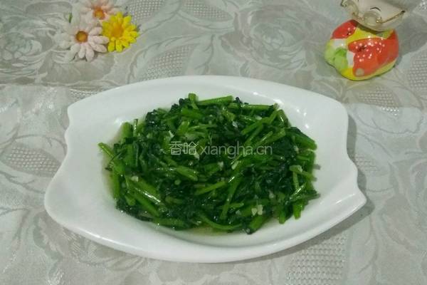 凉拌茼蒿
