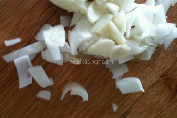 茭白炒肉丝的做法图解4