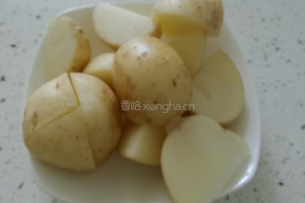 土豆红烧肉的做法图解3