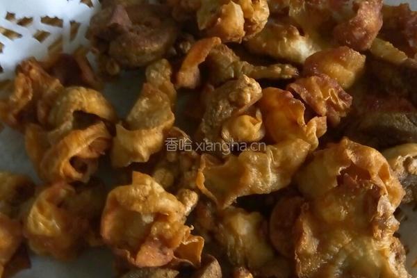油渣芹菜打卤面的做法图解2