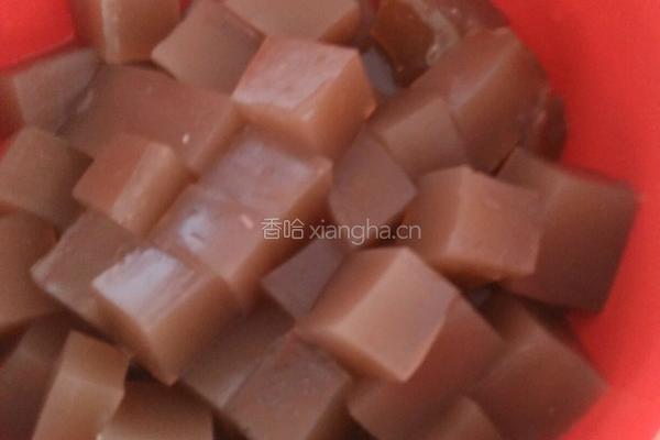 凉粉炒馍的做法图解2