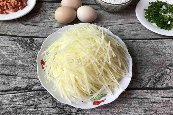 煎土豆饼的做法图解3