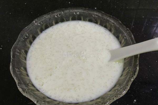 牛奶老冰糖炖雪燕的做法图解12