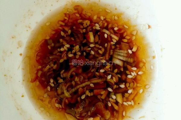 凉拌苦菊的做法图解6